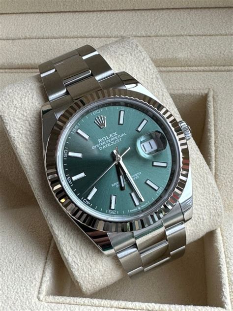 rolex grün datejust|new rolex datejust price guide.